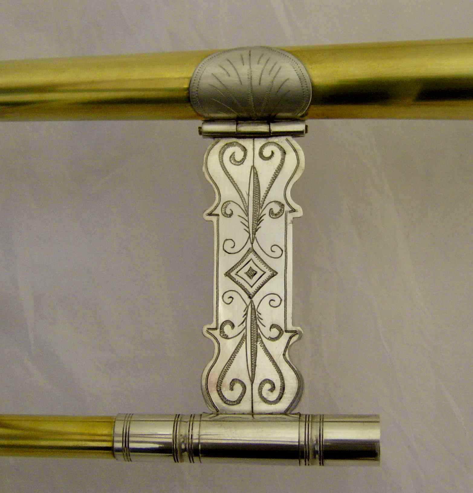 Korpus Quersteg aus Sterling Silber (925)